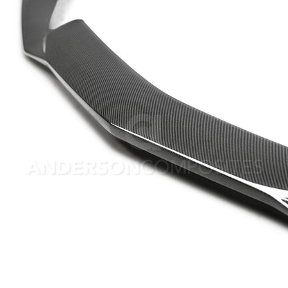Anderson Composites Type-LE carbon fiber front splitter for 2017-2021 Chevrolet Camaro ZL1 1LE  (AC-FL17CHCAMZL-LE)