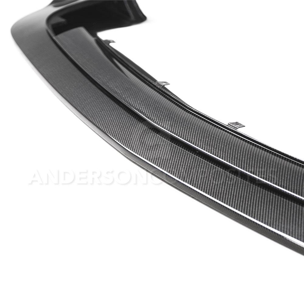 Anderson Composites Type-WB Carbon fiber front chin spoiler for 2018-2020 Dodge Challenger Widebody  (AC-FL18DGCHHC)