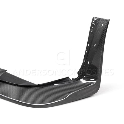 Anderson Composites Type-WB Carbon fiber front chin spoiler for 2018-2020 Dodge Challenger Widebody  (AC-FL18DGCHHC)