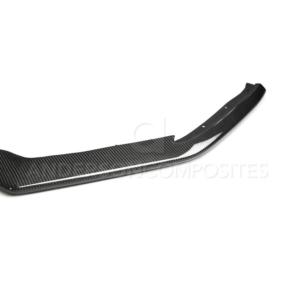 Anderson Composites Type-OE carbon fiber front chin splitter for 2018-2020 Ford Mustang GT  (AC-FL18FDMU-AO)