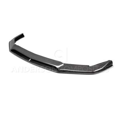 Anderson Composites Type-AR carbon fiber front chin splitter for 2018-2020 Ford Mustang  (AC-FL18FDMU-AR)