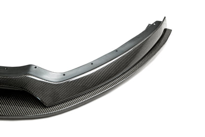 Anderson Composites Type-AR carbon fiber front chin splitter for 2018-2020 Ford Mustang  (AC-FL18FDMU-AR)