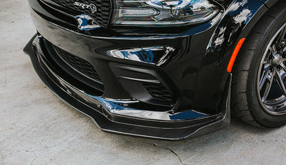 Anderson Composites Carbon Fiber Front Splitter  (AC-FL20DGCR-MB)