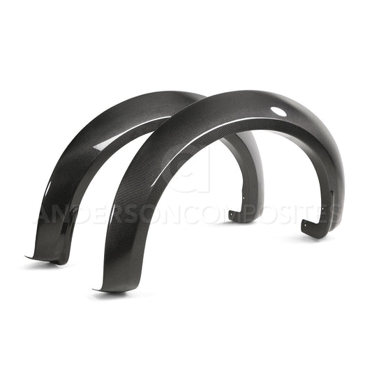 Anderson Composites Carbon fiber wide rear fender flares for 2017-2020 Ford Raptor  (AC-FLR17FDRA-R-W)