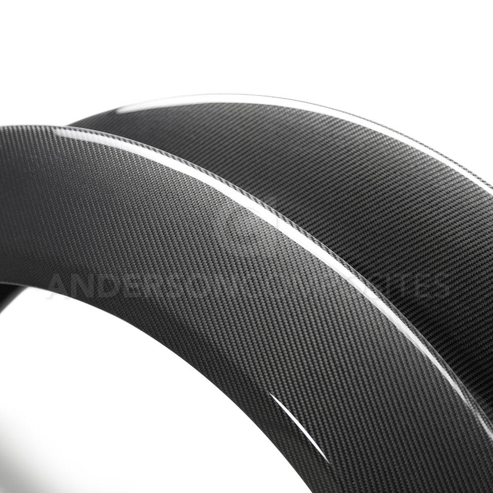 Anderson Composites Carbon fiber rear fender flares for 2018-2020 Dodge Challenger Widebody  (AC-FLR18DGCHHC-R)