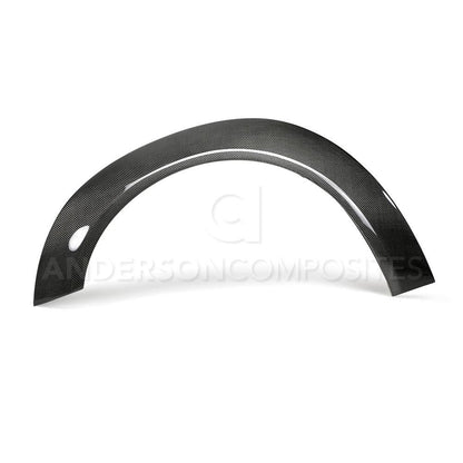 Anderson Composites Carbon fiber front fender flares for 2018-2020 Dodge Challenger Widebody  (AC-FLR18DGCHHC-F)