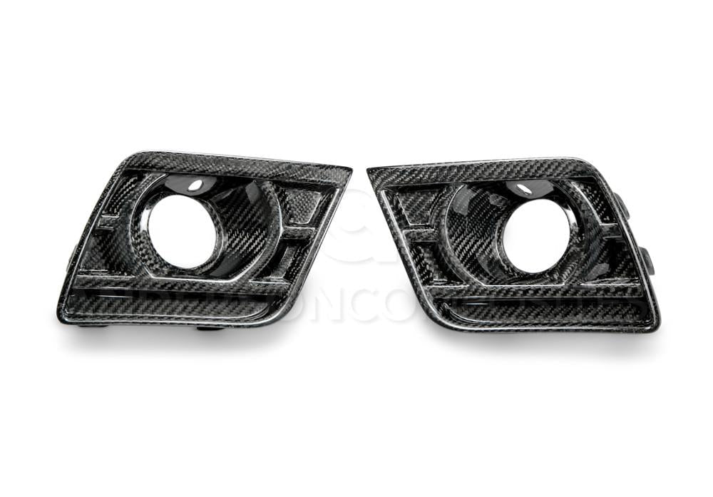 Anderson Composites Type-Z28 carbon fiber air duct bezels for 2014-2015 Chevrolet Camaro Z28  (AC-FLS14CHCAM-Z28)