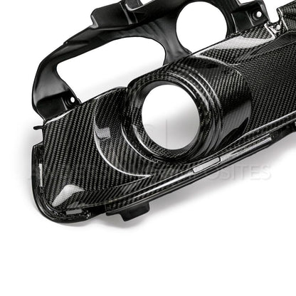 Anderson Composites Carbon fiber fog light surrounds for 2015-2017 Ford Mustang  (AC-FLS15FDMU)