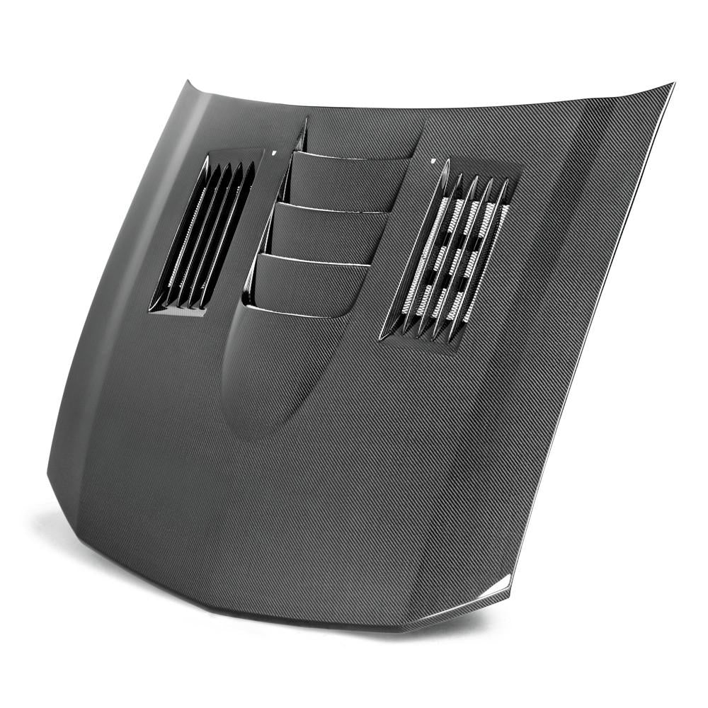 Anderson Composites Type-SS carbon fiber hood for 2005-2009 Ford Mustang  (AC-HD0506FDMU-SS)
