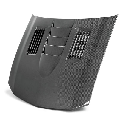 Anderson Composites Type-SS carbon fiber hood for 2005-2009 Ford Mustang  (AC-HD0506FDMU-SS)