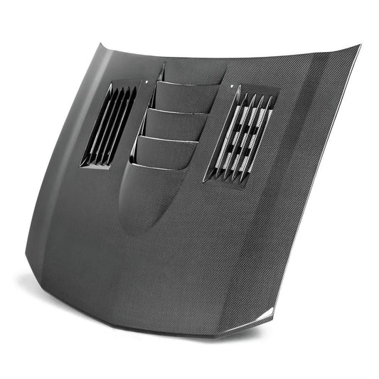 Anderson Composites Type-SS carbon fiber hood for 2005-2009 Ford Mustang  (AC-HD0506FDMU-SS)