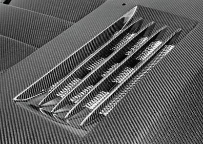 Anderson Composites Type-SS carbon fiber hood for 2005-2009 Ford Mustang  (AC-HD0506FDMU-SS)