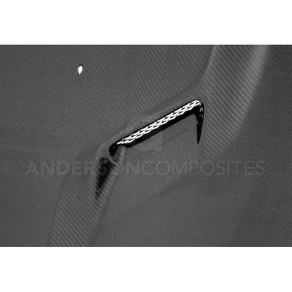 Anderson Composites Carbon fiber Type-OE hood for 2008-2014 Dodge Challenger  (AC-HD0910DGCH-OE)