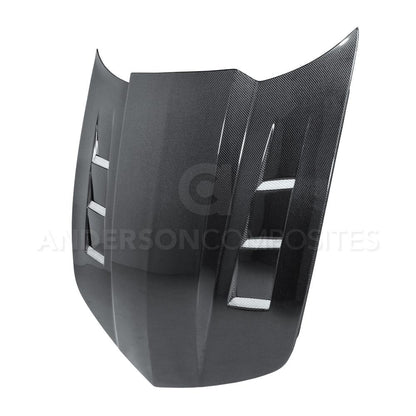 Anderson Composites Type-TS carbon fiber hood for 2010-2015 Chevrolet Camaro  (AC-HD1011CHCAM-TS)