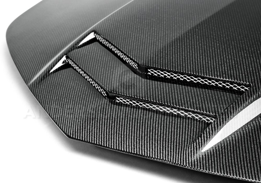 Anderson Composites Type-TT carbon fiber hood for 2010-2015 Chevrolet Camaro  (AC-HD1011CHCAM-TT)