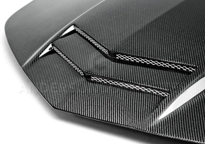 Anderson Composites Type-TT carbon fiber hood for 2010-2015 Chevrolet Camaro  (AC-HD1011CHCAM-TT)