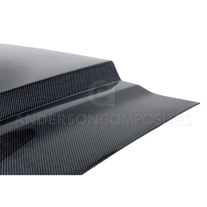Anderson Composites 10-14 Ford Mustang/Shelby GT500 and 2013-2014 GT/V6 Ram Air Type-CR Hood (AC-HD1011FDMU-TS)