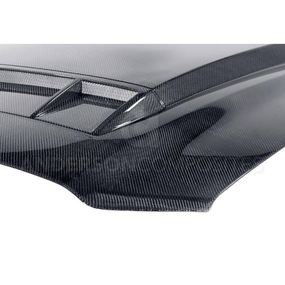 Anderson Composites 10-14 Ford Mustang/Shelby GT500 and 2013-2014 GT/V6 Ram Air Type-CR Hood (AC-HD1011FDMU-TS)