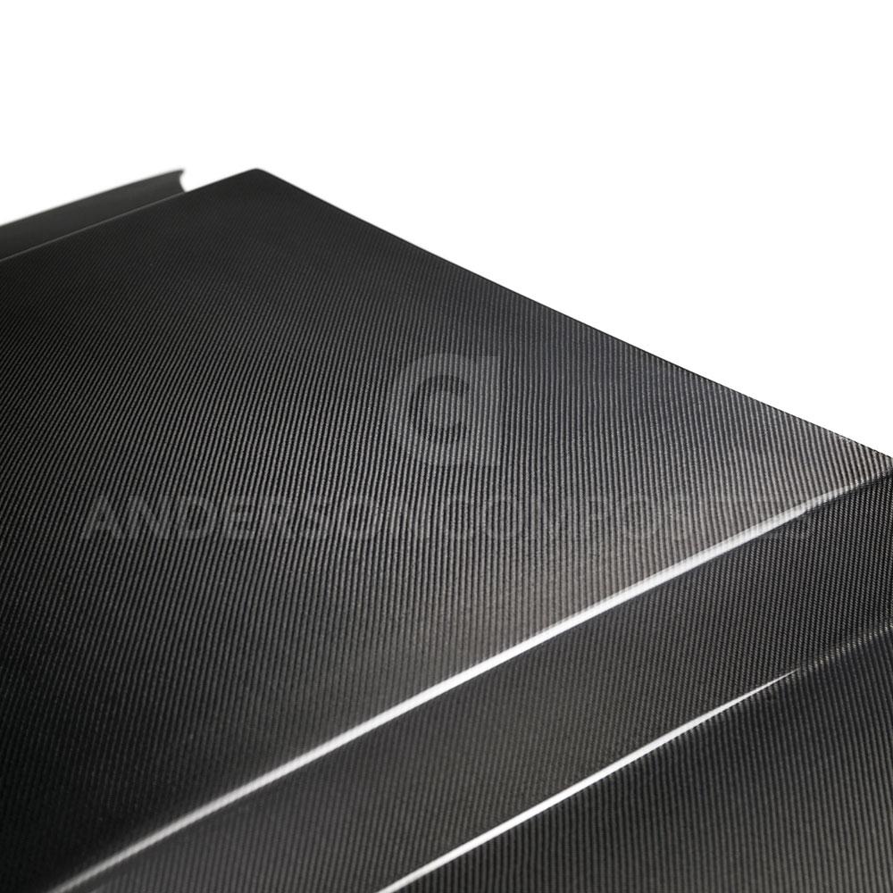 Anderson Composites Type-CJ carbon fiber cowl hood for 2010-2012 Ford Mustang  (AC-HD10FDMU-CJ)