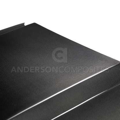 Anderson Composites Type-CJ carbon fiber cowl hood for 2010-2012 Ford Mustang  (AC-HD10FDMU-CJ)