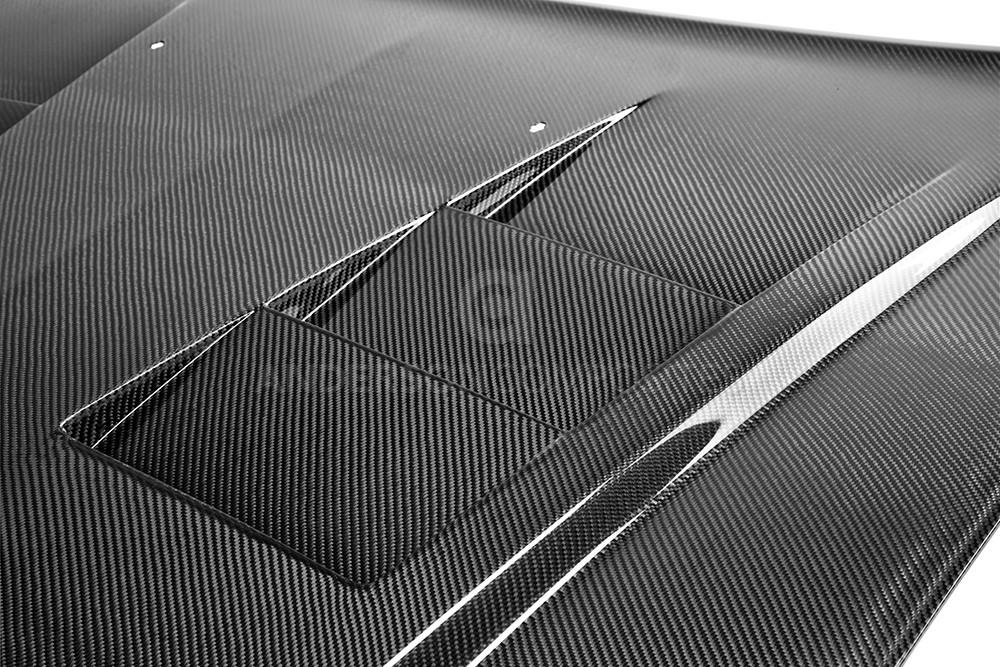 Anderson Composites Type-TS carbon fiber hood for 2011-2014 Dodge Charger  (AC-HD1113DGCR4D-TS)