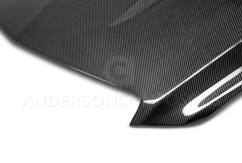 Anderson Composites Type-VT carbon fiber hood for 2013-2015 Cadillac ATS  (AC-HD13CAATS-VT)