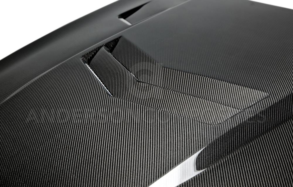 Anderson Composites Type-VT carbon fiber hood for 2013-2015 Cadillac ATS  (AC-HD13CAATS-VT)