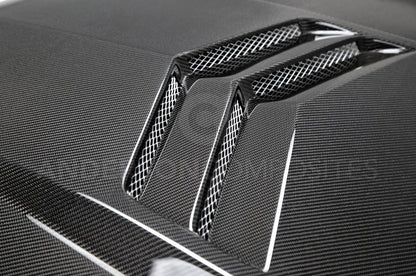 Anderson Composites Type-VT carbon fiber hood for 2013-2015 Cadillac ATS  (AC-HD13CAATS-VT)