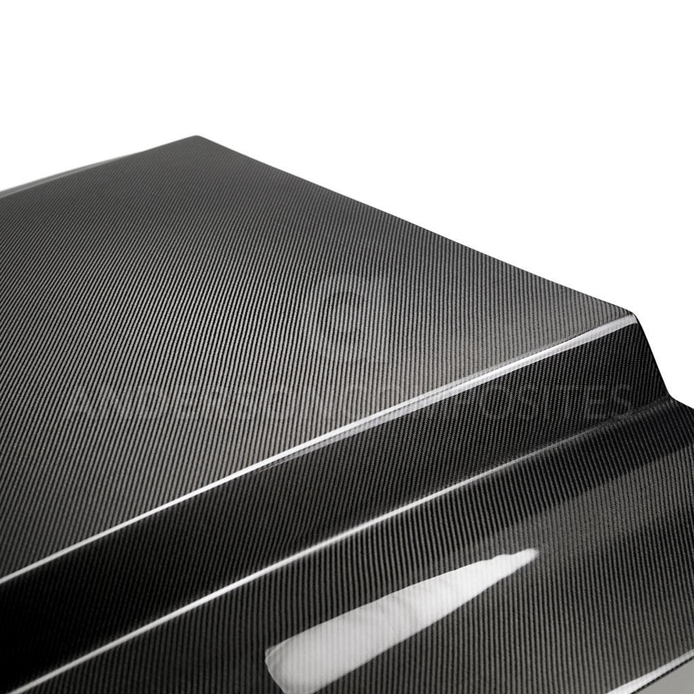 Anderson Composites Type-CJ carbon fiber cowl hood for 2013-2014 Ford Mustang  (AC-HD13FDMU-CJ)