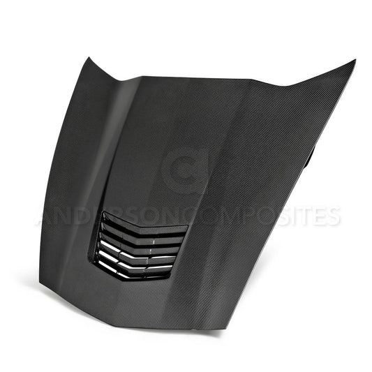 Anderson Composites Type-OE carbon fiber hood for 2014-2019 Chevrolet Corvette C7 Stingray  (AC-HD14CHC7-OE)