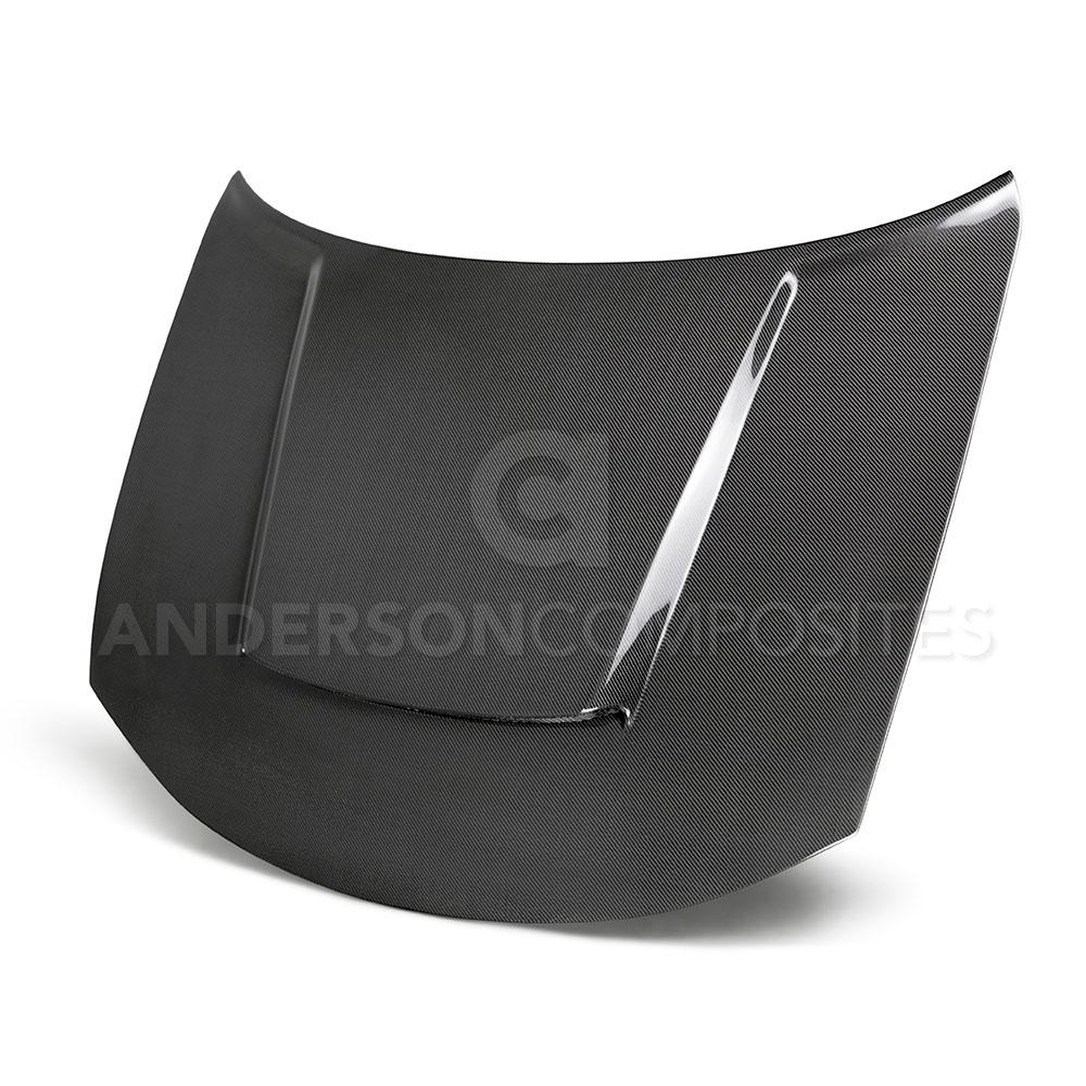 Anderson Composites Type-DM (Demon Style) carbon fiber hood for 2015-2021 Dodge Charger  (AC-HD15DGCR-DM)