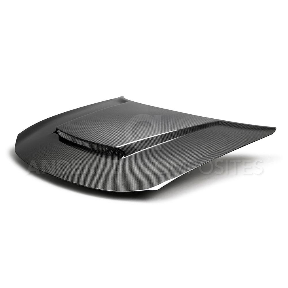 Anderson Composites Type-DM (Demon Style) carbon fiber hood for 2015-2021 Dodge Charger  (AC-HD15DGCR-DM)