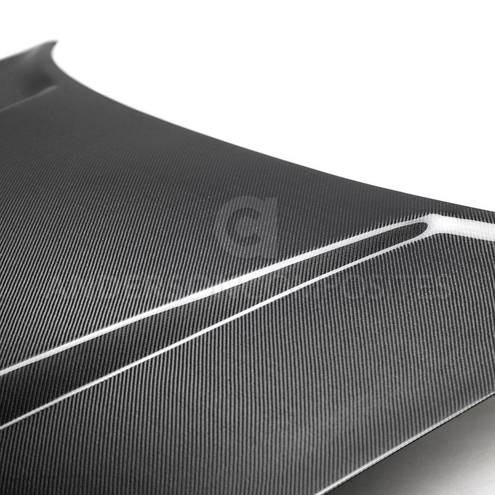 Anderson Composites Type-DM (Demon Style) carbon fiber hood for 2015-2021 Dodge Charger  (AC-HD15DGCR-DM)
