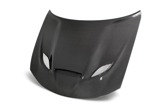 Anderson Composites Type-OE carbon fiber hood for 2015-2021 Dodge Charger Hellcat  (AC-HD15DGCRHC-OE)