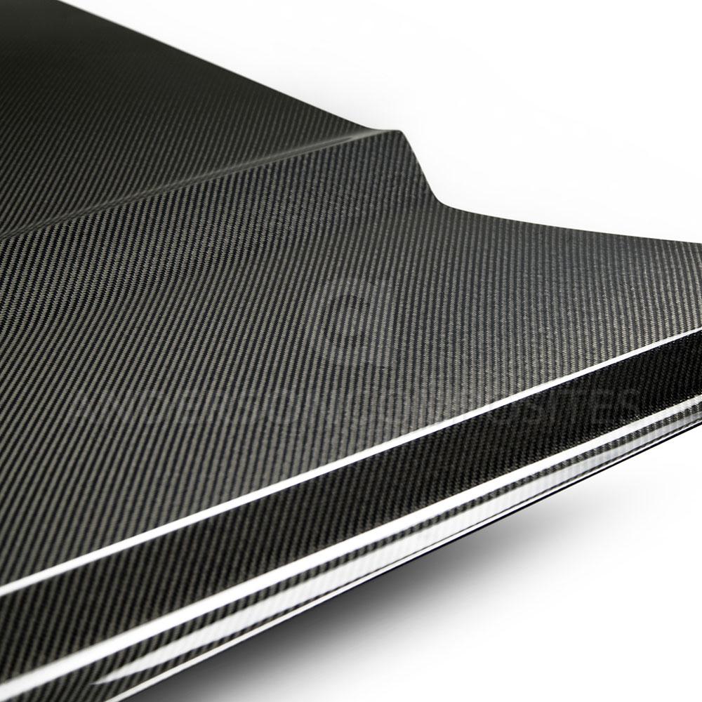 Anderson Composites 2015-2017 Ford Mustang Double Sided Carbon Fiber Type-OE Style Hood (AC-HD15FDMUGT-OE-DS)