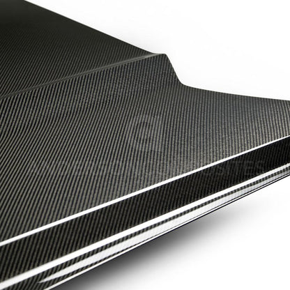 Anderson Composites 2015-2017 Ford Mustang Double Sided Carbon Fiber Type-OE Style Hood (AC-HD15FDMUGT-OE-DS)