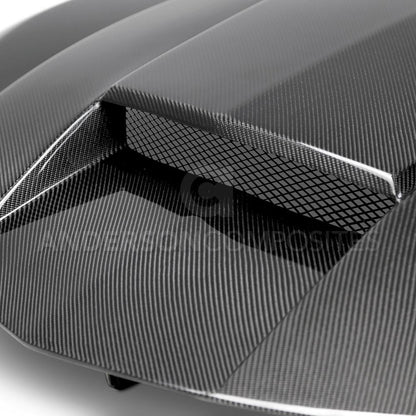 Anderson Composites Type-CP double sided carbon fiber hood for 2016-2021 Chevrolet Camaro  (AC-HD16CHCAM-CP-DS)