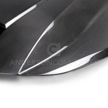 Anderson Composites Type-CP double sided carbon fiber hood for 2016-2021 Chevrolet Camaro  (AC-HD16CHCAM-CP-DS)