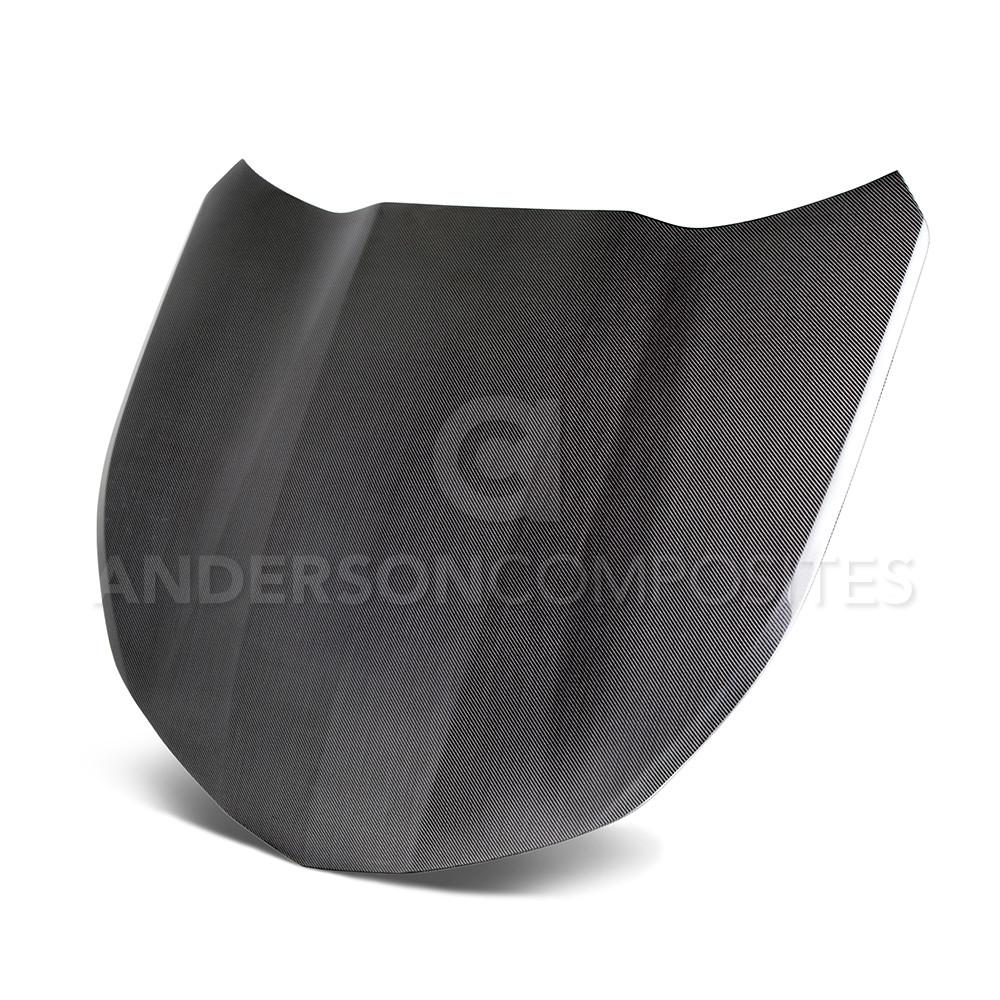 Anderson Composites 2016+ Chevy Camaro OE Style Carbon Fiber Hood - Non Vented (AC-HD16CHCAM-OE)