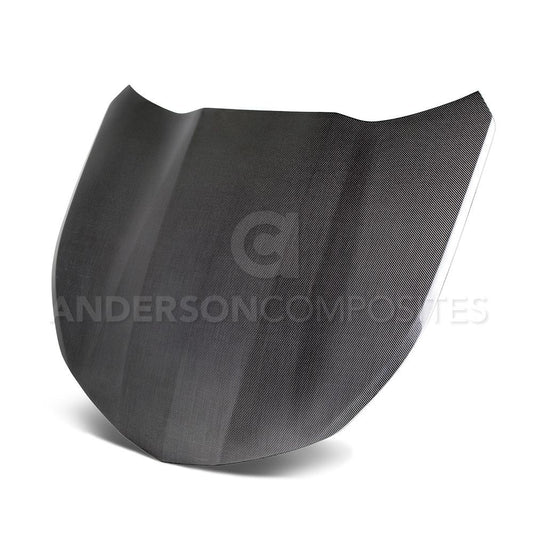 Anderson Composites 2016+ Chevy Camaro OE Style Carbon Fiber Hood - Non Vented (AC-HD16CHCAM-OE)