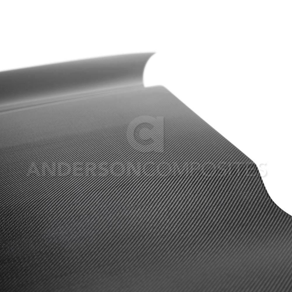 Anderson Composites 2016+ Chevy Camaro OE Style Carbon Fiber Hood - Non Vented (AC-HD16CHCAM-OE)