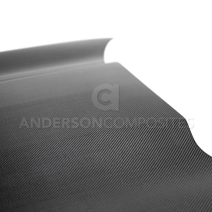 Anderson Composites 2016+ Chevy Camaro OE Style Carbon Fiber Hood - Non Vented (AC-HD16CHCAM-OE)