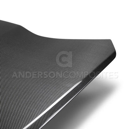 Anderson Composites 2016+ Chevy Camaro OE Style Carbon Fiber Hood - Non Vented (AC-HD16CHCAM-OE)