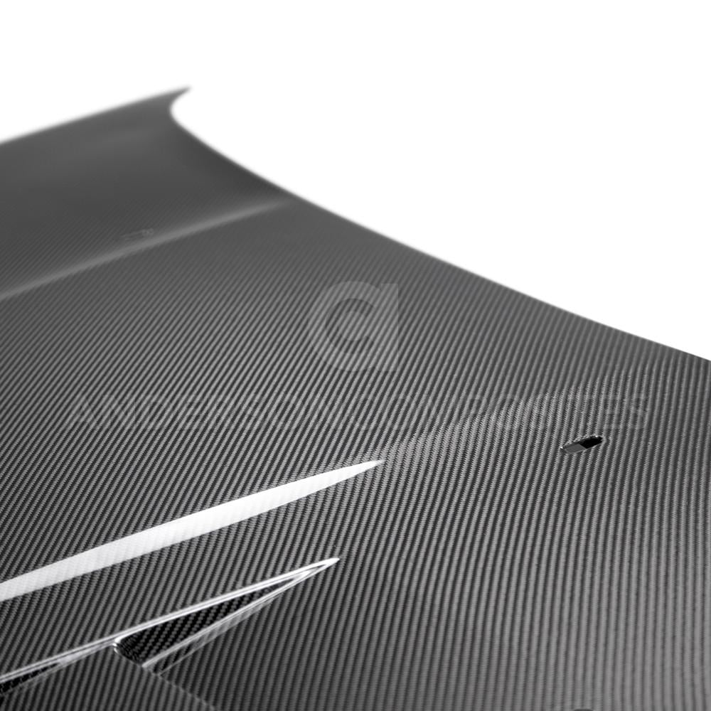 Anderson Composites Type-SA carbon fiber hood for 2016-2018 Ford Focus  (AC-HD16FDFO-SA)