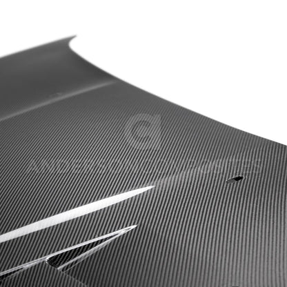 Anderson Composites Type-SA carbon fiber hood for 2016-2018 Ford Focus  (AC-HD16FDFO-SA)