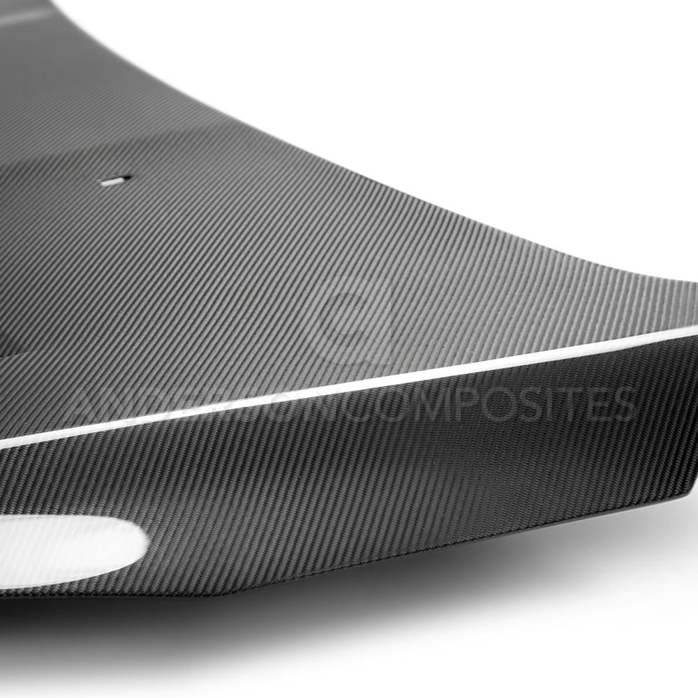 Anderson Composites Type-SA carbon fiber hood for 2016-2018 Ford Focus  (AC-HD16FDFO-SA)
