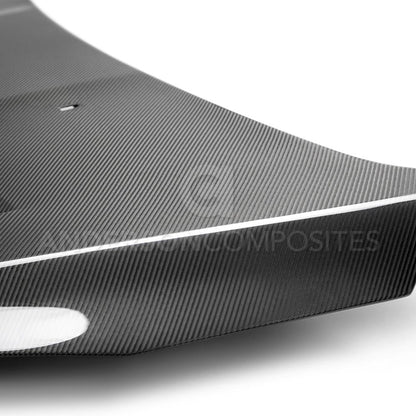 Anderson Composites Type-SA carbon fiber hood for 2016-2018 Ford Focus  (AC-HD16FDFO-SA)