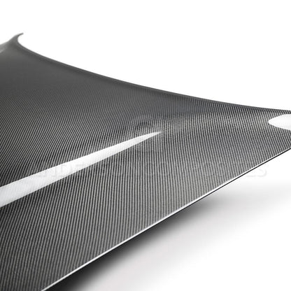 Anderson Composites Type-OE carbon fiber hood for 2018 Dodge Challenger Demon  (AC-HD18DGCHDM-OE)