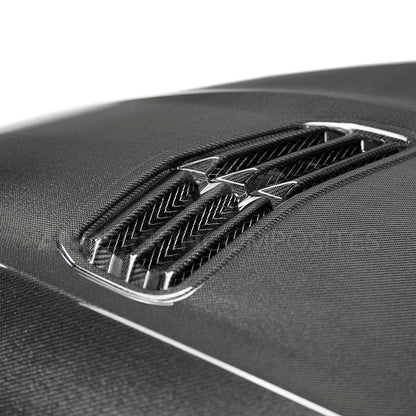 Anderson Composites Type-OE carbon fiber hood for 2019-2021 Chevrolet Camaro SS (will fit 16-18)  (AC-HD19CHCAM-OE)
