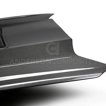 Anderson Composites 16-19 Chevrolet Camaro Double Sided Carbon Fiber Type-T2 Style Hood (AC-HD19CHCAM-T2-DS)